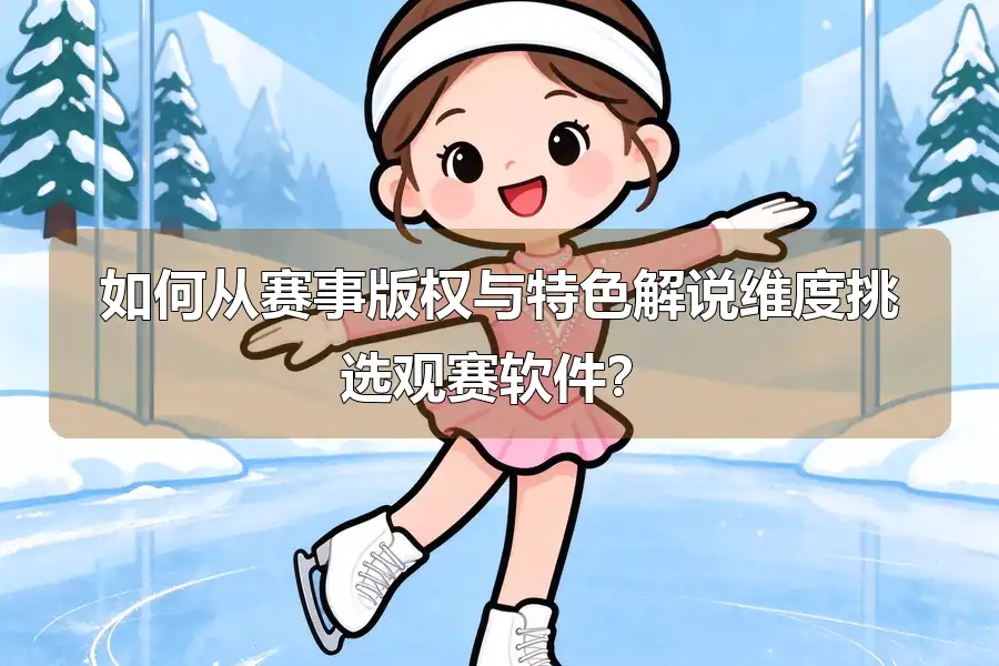 如何从赛事版权与特色解说维度挑选观赛软件？